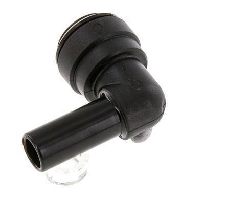 Codo de 90 grados de 10mm x 10mm con enchufe POM NBR [2 piezas]