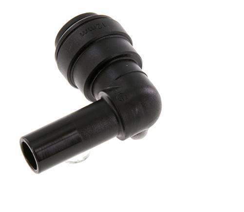 Codo de 12mm x 12mm 90deg Racor con enchufe POM NBR [2 Piezas]