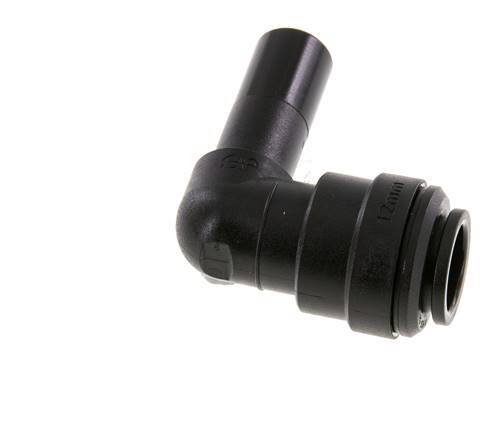 Codo de 12mm x 12mm 90deg Racor con enchufe POM NBR [2 Piezas]