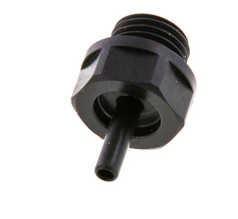 Racor de 4mm x G1/4'' con rosca macho POM NBR [5 Piezas]