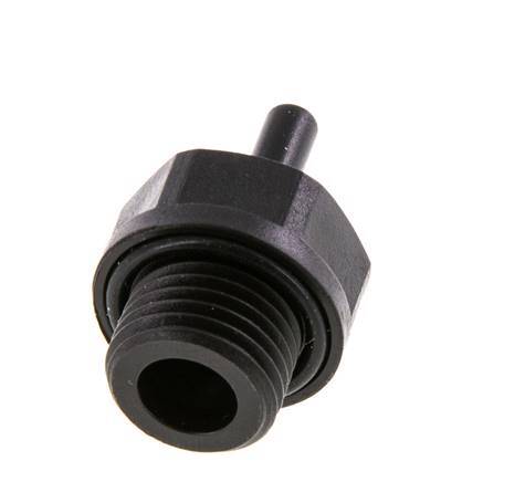 Racor de 4mm x G1/4'' con rosca macho POM NBR [5 Piezas]
