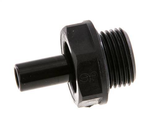 Racor de 8mm x G3/8'' con rosca macho POM NBR [5 Piezas]