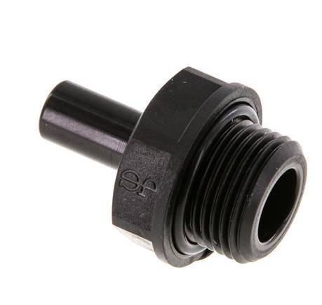 Racor de 8mm x G3/8'' con rosca macho POM NBR [5 Piezas]
