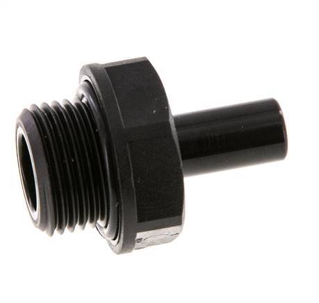 Racor de 8mm x G3/8'' con rosca macho POM NBR [5 Piezas]