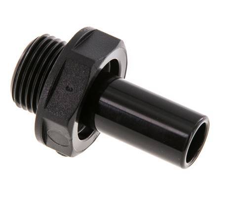 Racor de 12mm x G3/8'' con rosca macho POM NBR [5 Piezas]