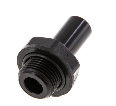 Racor de 12mm x G3/8'' con rosca macho POM NBR [5 Piezas]