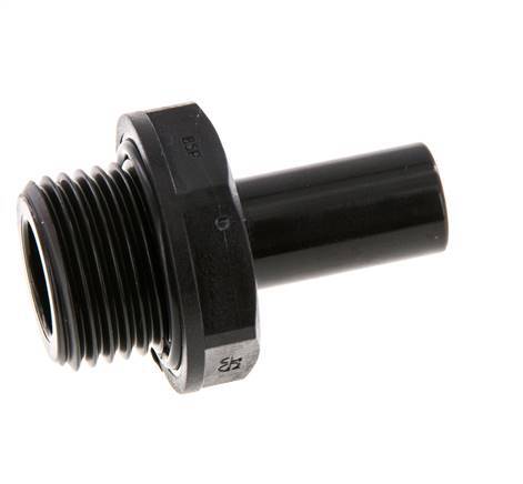 Racor de 12mm x G1/2'' con rosca macho POM NBR [2 Piezas]