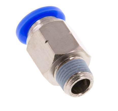 Racor de 5/16'' x 1/8'' NPT con rosca macho Latón/PBT NBR [5 piezas]