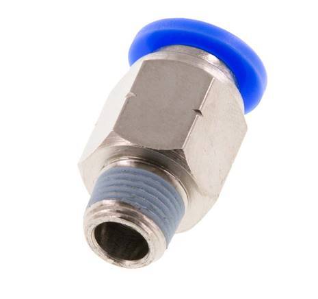 Racor de 5/16'' x 1/8'' NPT con rosca macho Latón/PBT NBR [5 piezas]