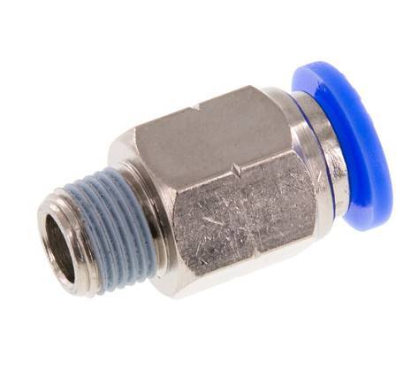 Racor de 5/16'' x 1/8'' NPT con rosca macho Latón/PBT NBR [5 piezas]