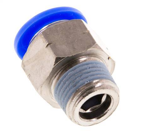 Racor de 1/2'' x 3/8'' NPT con rosca macho Latón/PBT NBR [2 piezas]