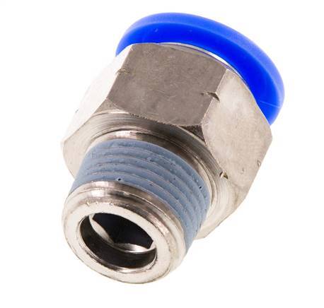 Racor de 1/2'' x 3/8'' NPT con rosca macho Latón/PBT NBR [2 piezas]