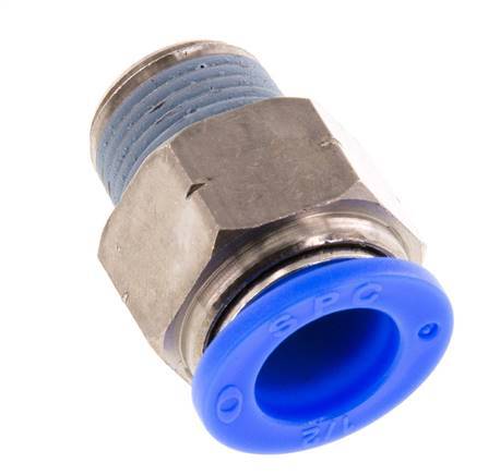 Racor de 1/2'' x 3/8'' NPT con rosca macho Latón/PBT NBR [2 piezas]