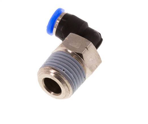 Codo de 90 grados 1/8'' x 1/8'' NPT con rosca macho Latón/PBT NBR giratorio [2 piezas]