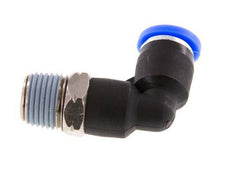 Codo de 90 grados NPT de 5/32'' x 1/8'' con rosca macho Latón/PBT NBR giratorio [2 piezas]