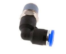 Codo de 90 grados NPT de 5/32'' x 1/8'' con rosca macho Latón/PBT NBR giratorio [2 piezas]