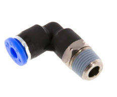 Codo de 90 grados NPT de 5/32'' x 1/8'' con rosca macho Latón/PBT NBR giratorio [2 piezas]