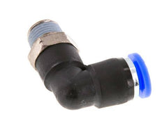 1/4'' x 1/8'' NPT 90deg Codo con rosca macho Latón/PBT NBR Giratorio [2 Piezas]