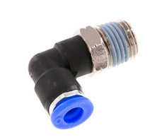 Codo de 90 grados 1/4'' x 1/4'' NPT con rosca macho Latón/PBT NBR giratorio [2 piezas]