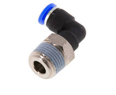 Codo de 90 grados 1/4'' x 3/8'' NPT con rosca macho latón/PBT NBR giratorio [2 piezas]