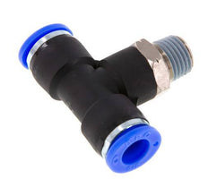 Racor en T de 3/8'' x 1/4'' NPT con rosca macho Latón/PBT NBR Giratorio