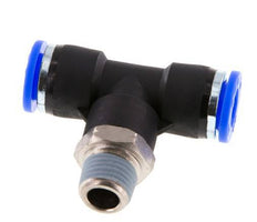 Racor en T de 3/8'' x 1/4'' NPT con rosca macho Latón/PBT NBR Giratorio