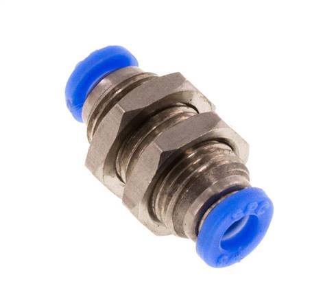 Racor de 1/8'' Latón/PBT NBR Bulkhead [2 Piezas]