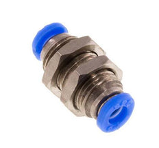 Racor de 1/8'' Latón/PBT NBR Bulkhead [2 Piezas]