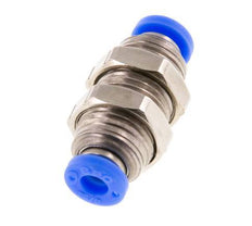 Racor de 5/32'' Latón/PBT NBR Bulkhead [2 Piezas]