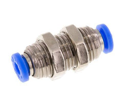 Racor de 5/32'' Latón/PBT NBR Bulkhead [2 Piezas]