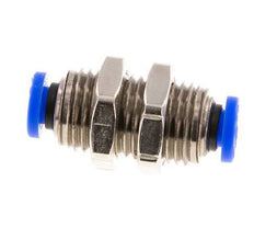 Racor de 3/16'' Pasamuros de latón/PBT NBR [2 piezas]