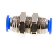 Racor de 5/16'' Latón/PBT NBR Bulkhead [2 Piezas]