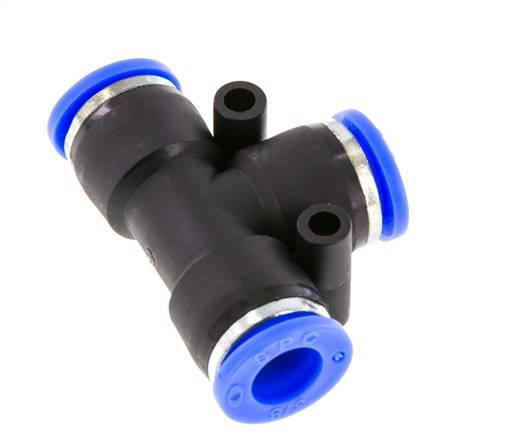 Racor en T de 3/8'' PBT NBR [2 piezas]