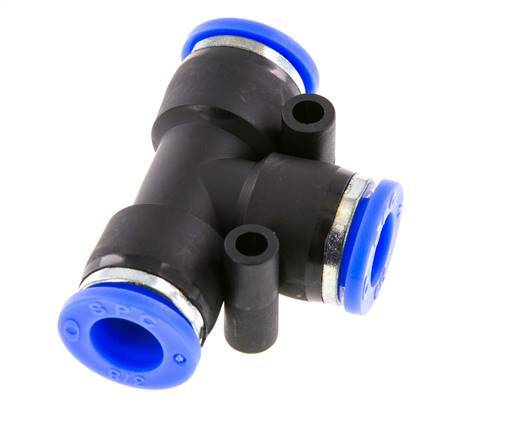 Racor en T de 3/8'' PBT NBR [2 piezas]