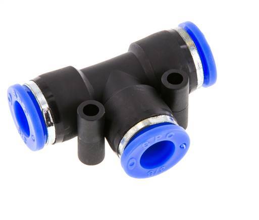 Racor en T de 3/8'' PBT NBR [2 piezas]