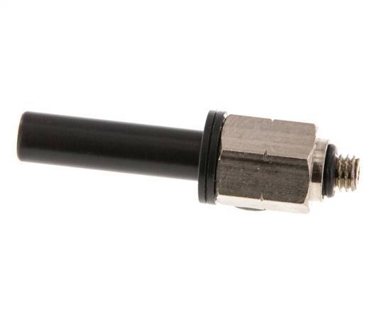 1/4'' x UNF 10-32 Racor enchufable Latón/PBT NBR [2 Piezas]