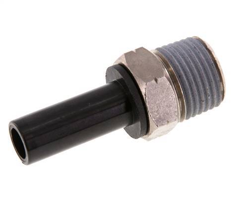 Racor de 1/2'' x 1/2'' NPT con rosca macho Latón/PBT NBR