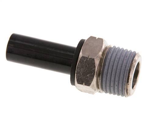 Racor de 1/2'' x 1/2'' NPT con rosca macho Latón/PBT NBR
