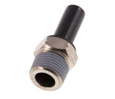 Racor de 1/2'' x 1/2'' NPT con rosca macho Latón/PBT NBR