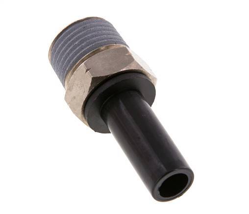 Racor de 1/2'' x 1/2'' NPT con rosca macho Latón/PBT NBR