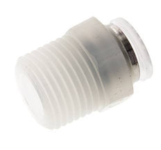 Racor de 10mm x R1 2'' con rosca macho PA/POM NBR
