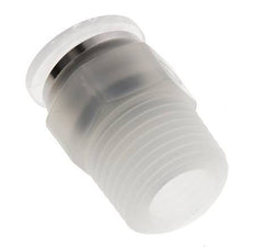 Racor de 12mm x R1 2'' con rosca macho PA/POM NBR