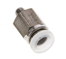 Racor de 6mm x M 5 con rosca macho PA/Acero inoxidable EPDM