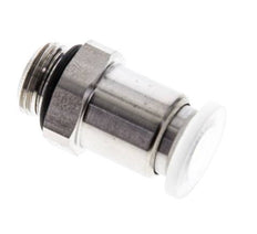 Racor de 6mm x G1/8'' con rosca macho PA/Acero inoxidable EPDM