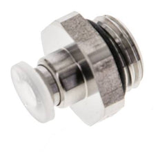 Racor de 4mm x G1/4'' con rosca macho PA/Acero inoxidable EPDM