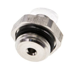 Racor de 4mm x G1/4'' con rosca macho PA/Acero inoxidable EPDM