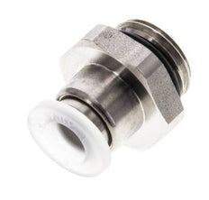 Racor de 6mm x G1/4'' con rosca macho PA/Acero inoxidable EPDM