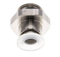 Racor de 6mm x G1/4'' con rosca macho PA/Acero inoxidable EPDM