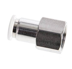 Racor de 8mm x G1/4'' con rosca hembra Acero inoxidable/PA EPDM/PTFE