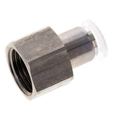 Racor de 10mm x G1/2'' con rosca hembra Acero inoxidable/PA EPDM/PTFE